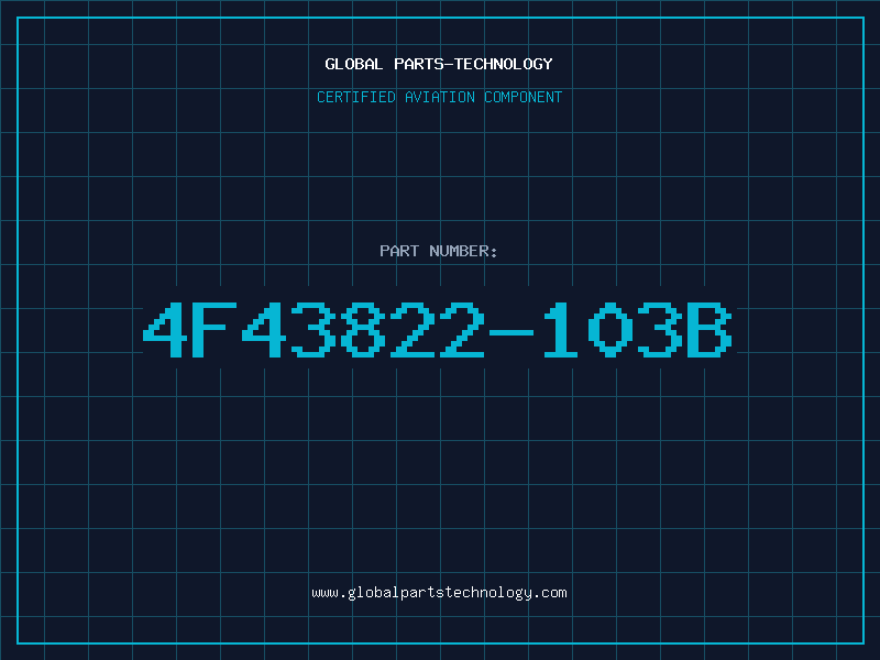 Aviation Part 4F43822-103B