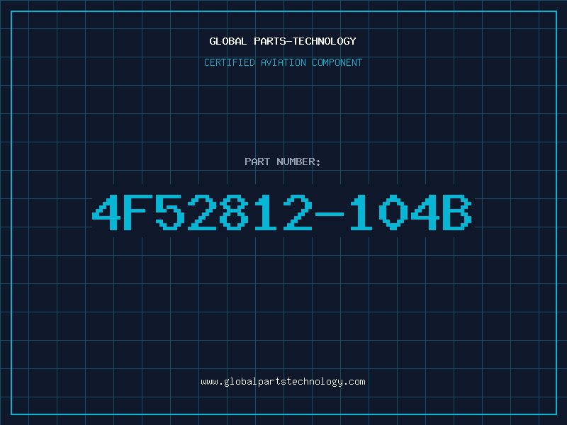 Aviation Part 4F52812-104B