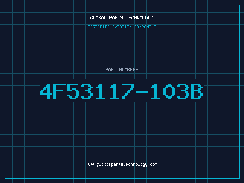 Aviation Part 4F53117-103B
