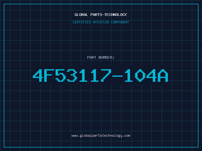 Aviation Part 4F53117-104A