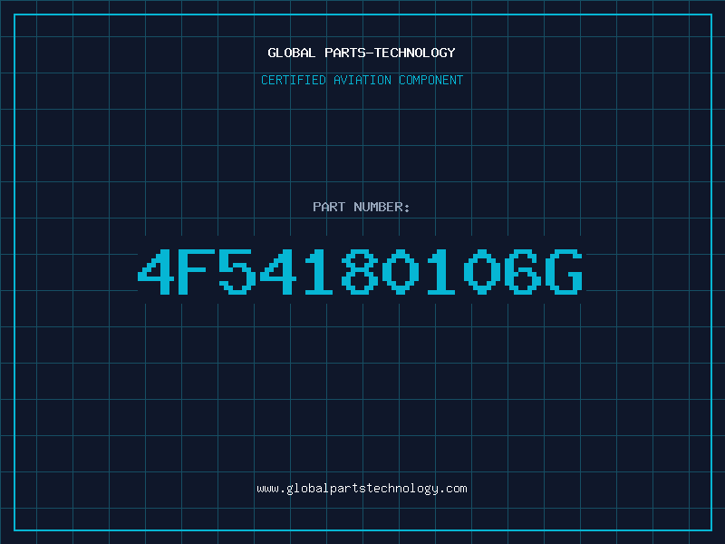 Aviation Part 4F54180106G