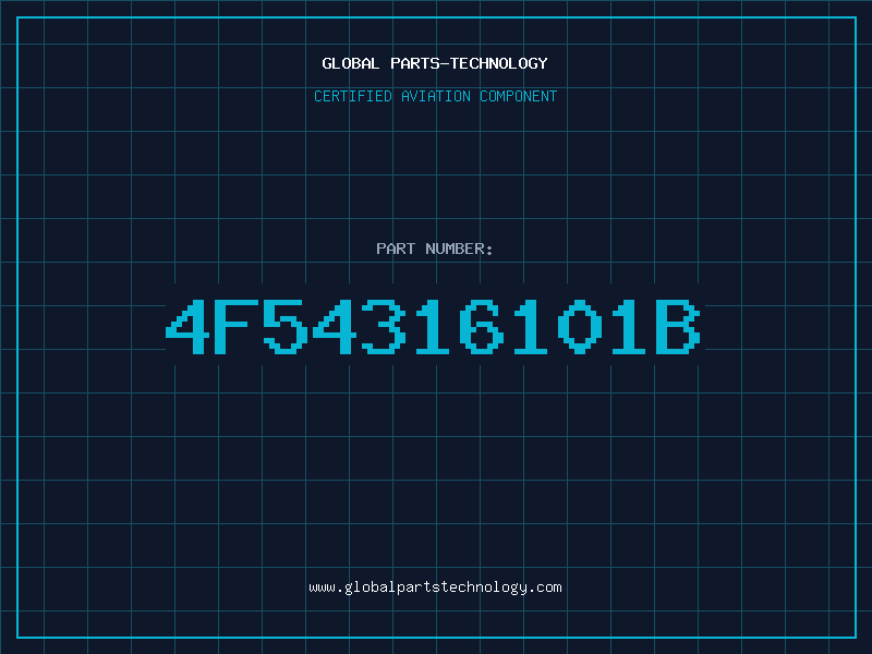 Aviation Part 4F54316101B