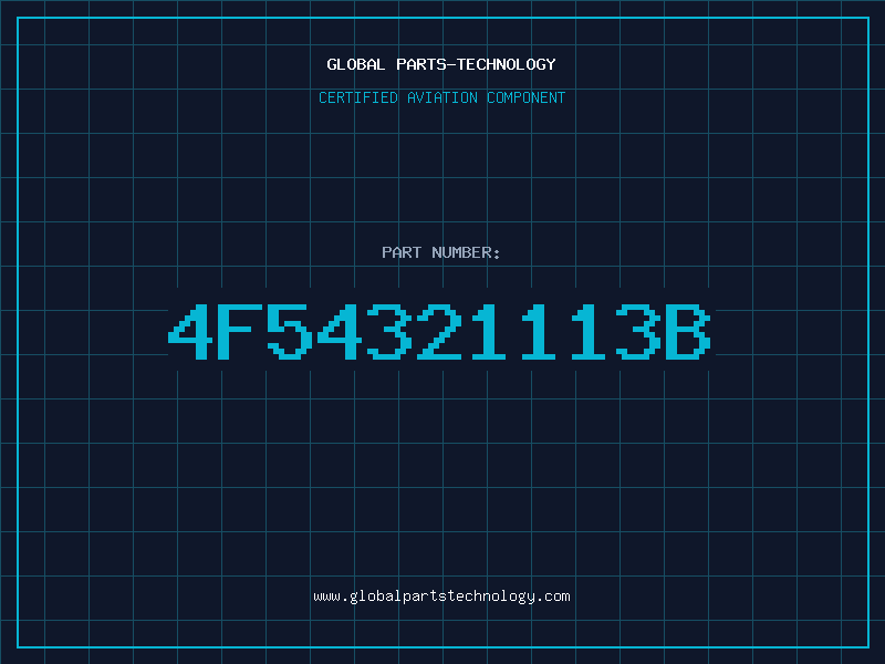 Aviation Part 4F54321113B