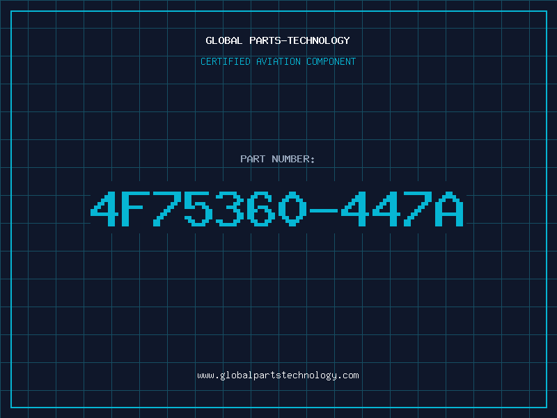 Aviation Part 4F75360-447A