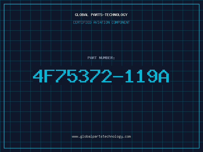 Aviation Part 4F75372-119A