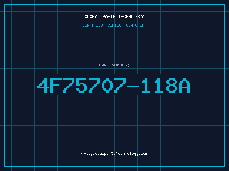 Aviation Part 4F75707-118A