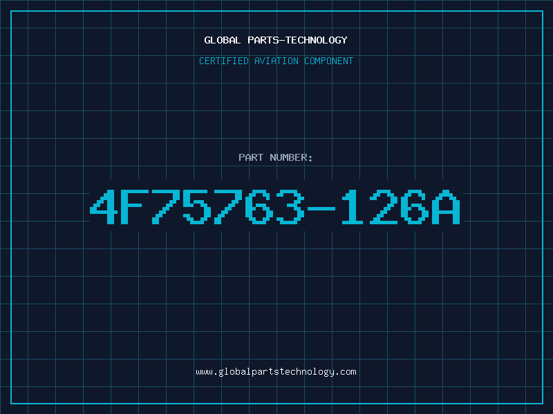 Aviation Part 4F75763-126A