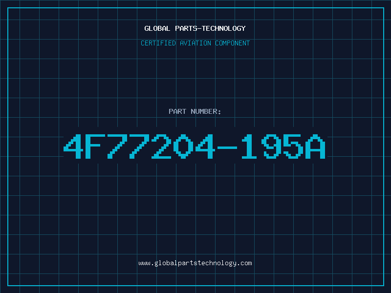 Aviation Part 4F77204-195A