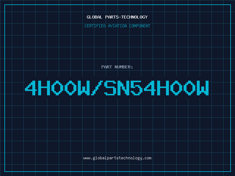 Aviation Part 4H00W/SN54H00W