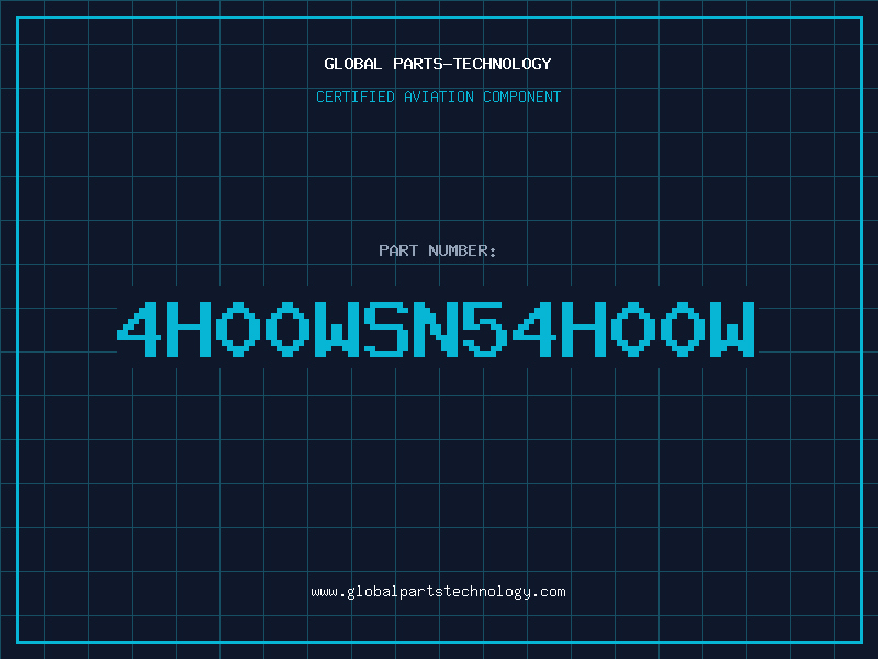Aviation Part 4H00WSN54H00W