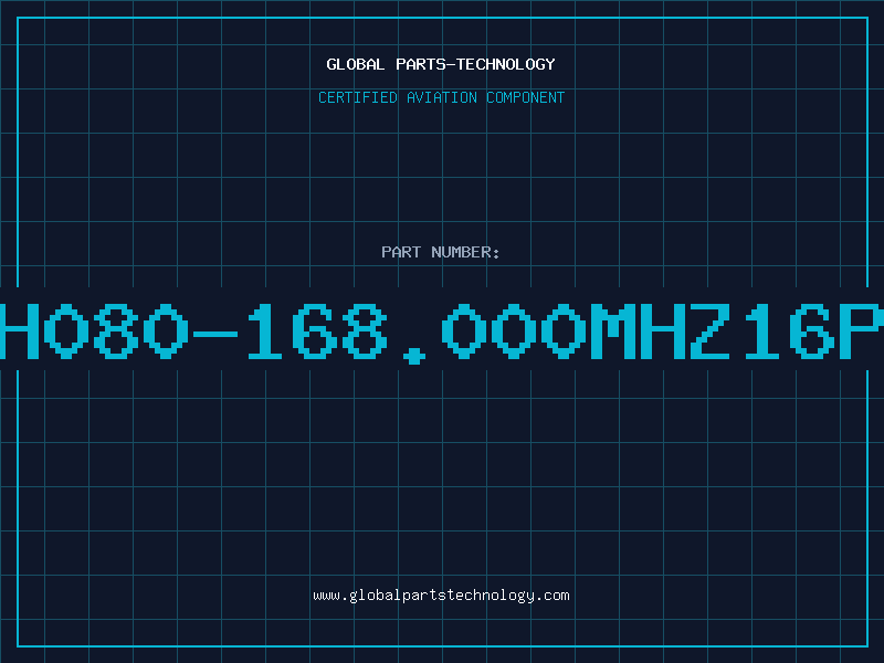 Aviation Part 4H080-168.000MHZ16PF