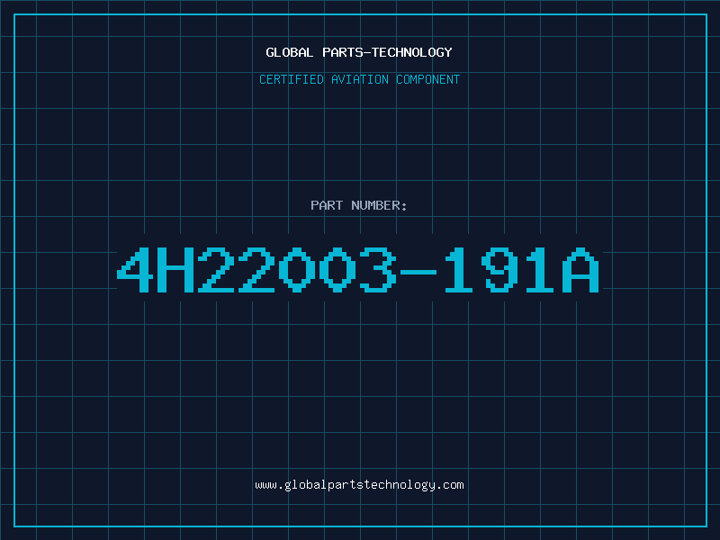Aviation Part 4H22003-191A