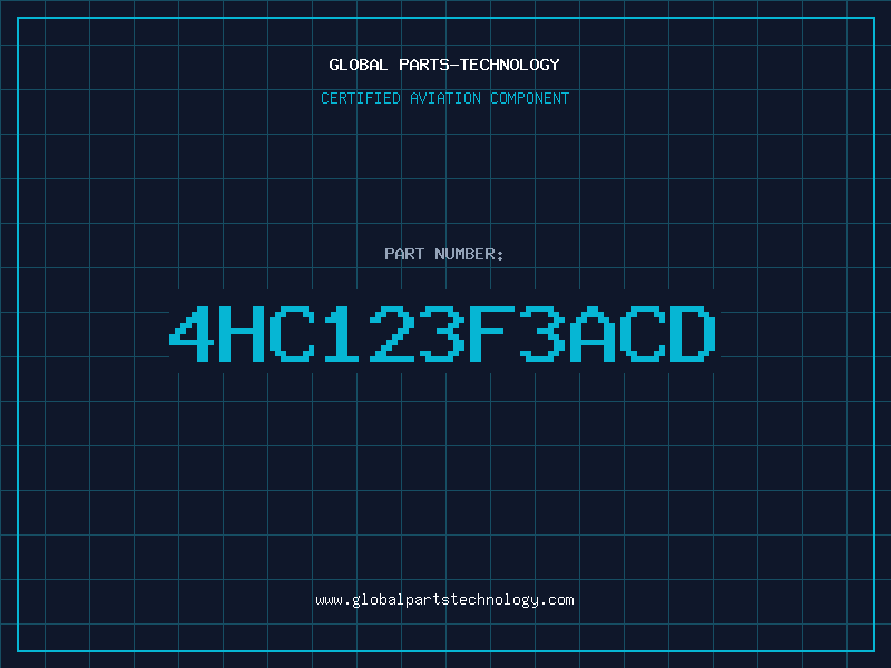 Aviation Part 4HC123F3ACD