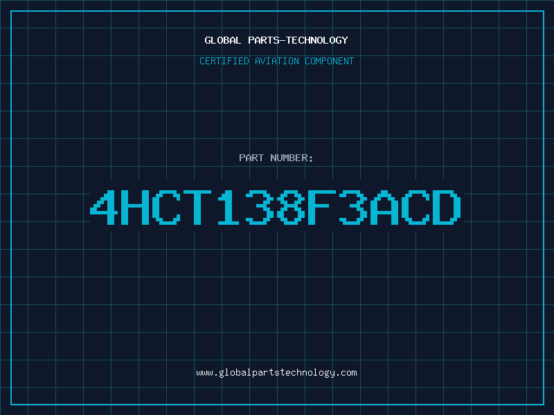 Aviation Part 4HCT138F3ACD