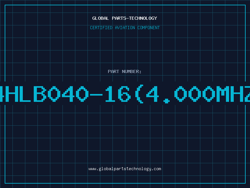 Aviation Part 4HLB040-16(4.000MHZ