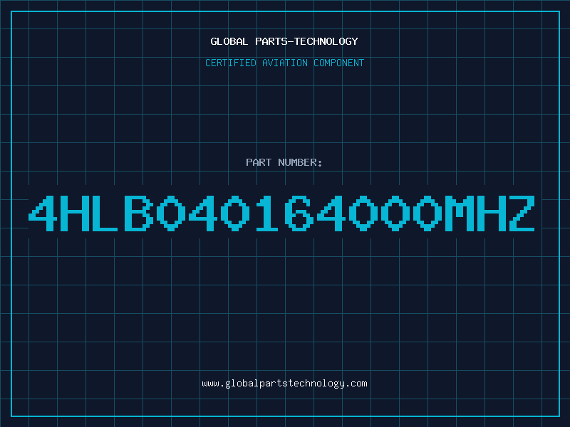 Aviation Part 4HLB040164000MHZ