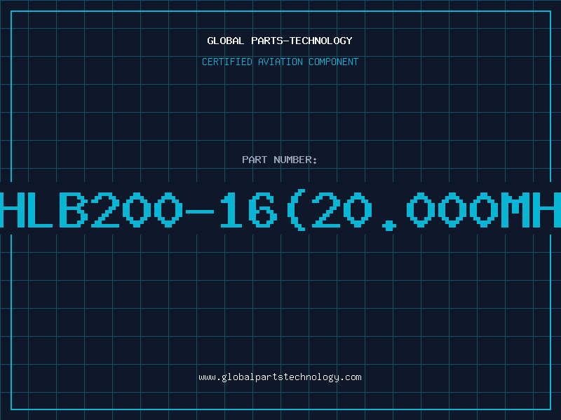 Aviation Part 4HLB200-16(20.000MHZ
