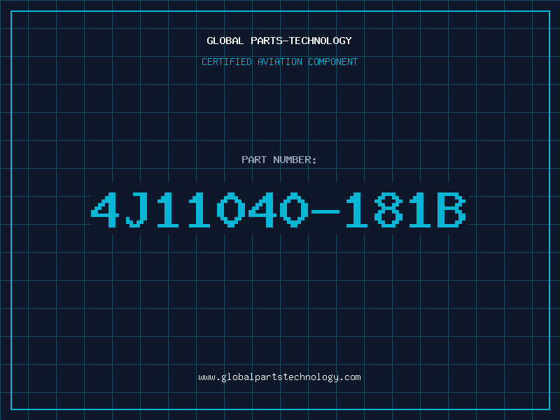 Aviation Part 4J11040-181B
