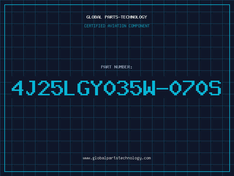 Aviation Part 4J25LGY035W-070S