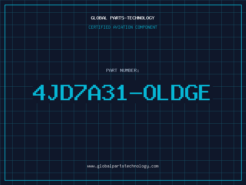 Aviation Part 4JD7A31-OLDGE