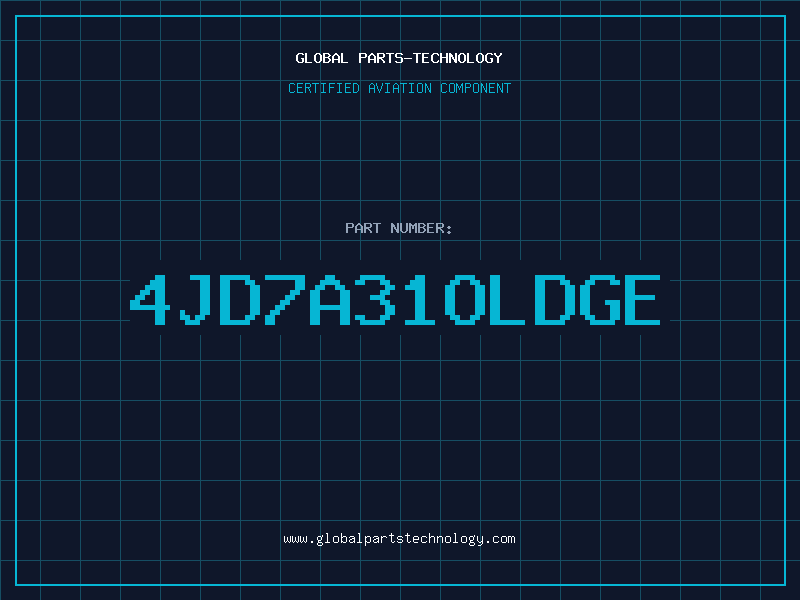 Aviation Part 4JD7A31OLDGE