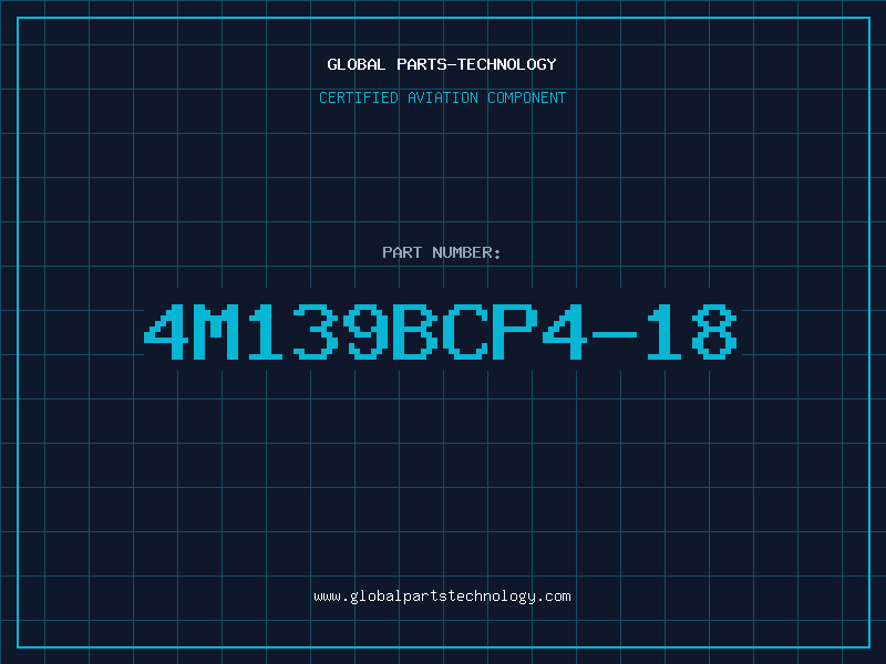 Aviation Part 4M139BCP4-18
