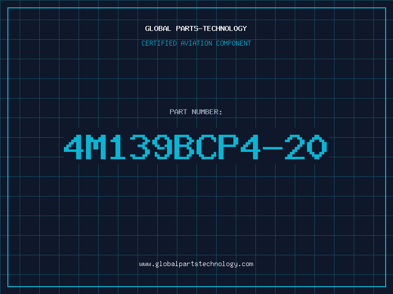 Aviation Part 4M139BCP4-20