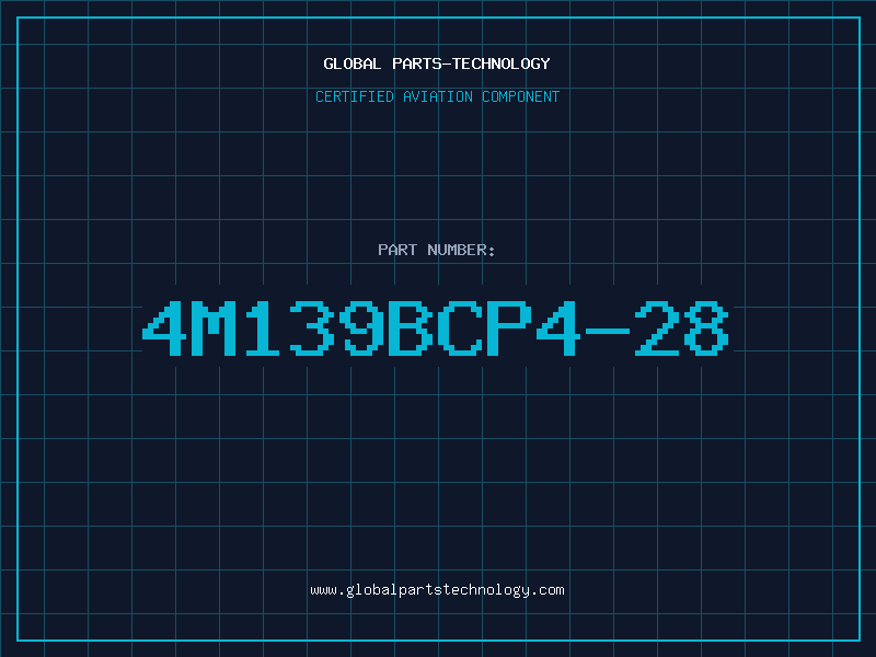 Aviation Part 4M139BCP4-28