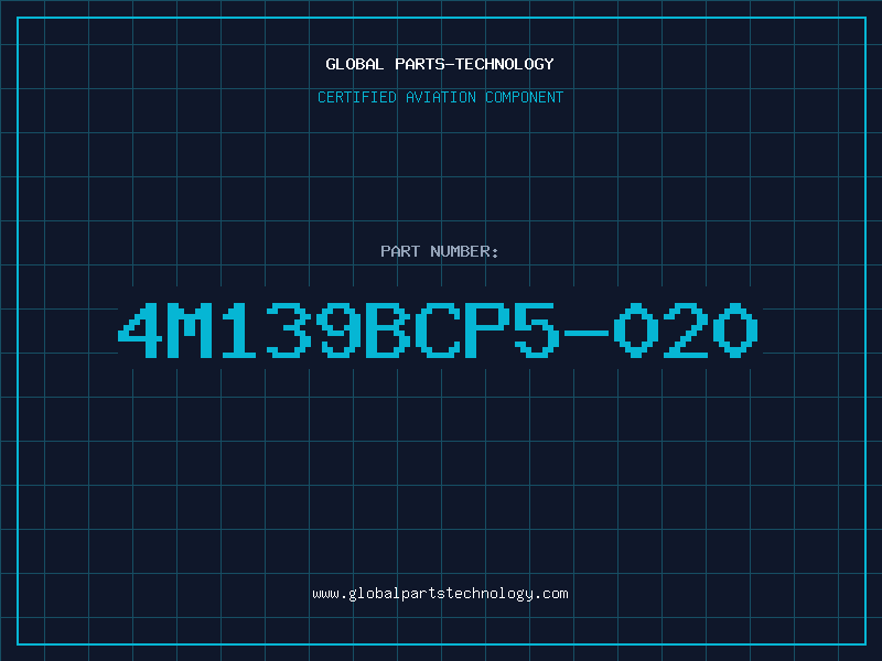 Aviation Part 4M139BCP5-020