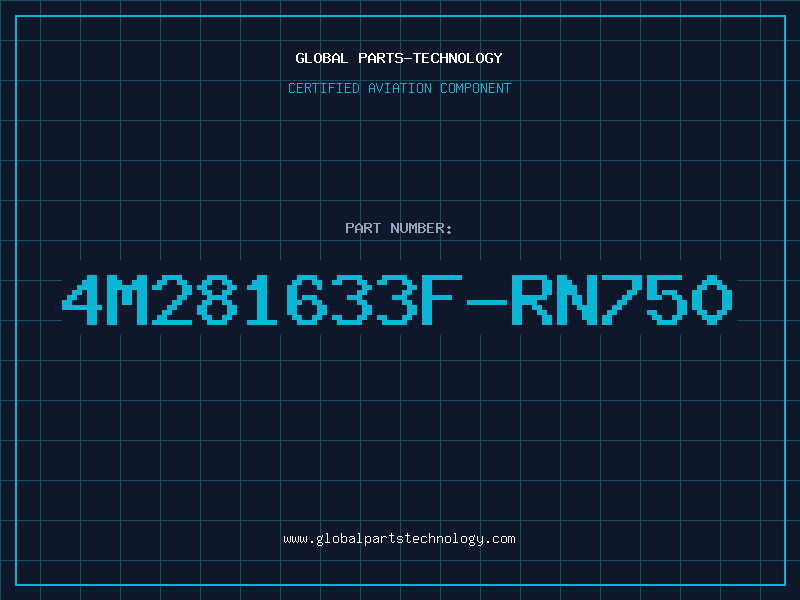Aviation Part 4M281633F-RN750