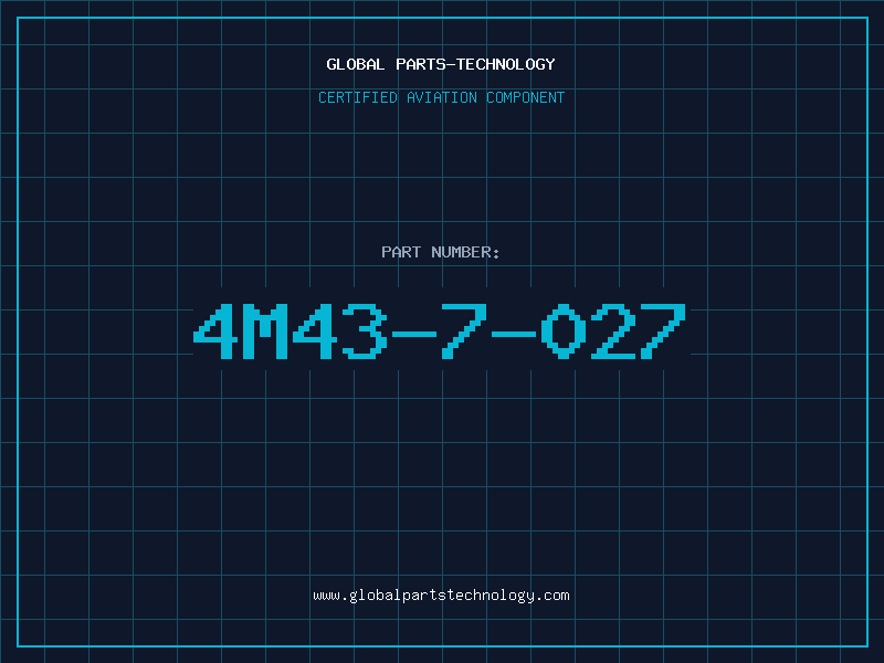 Aviation Part 4M43-7-027