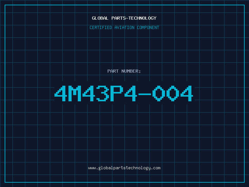 Aviation Part 4M43P4-004