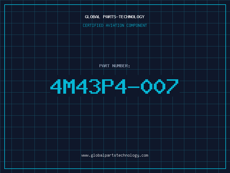 Aviation Part 4M43P4-007