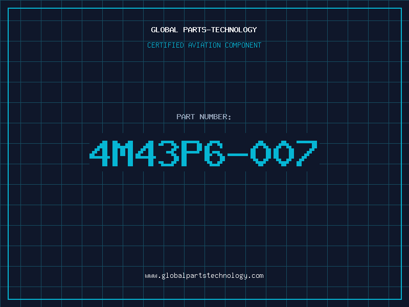 Aviation Part 4M43P6-007