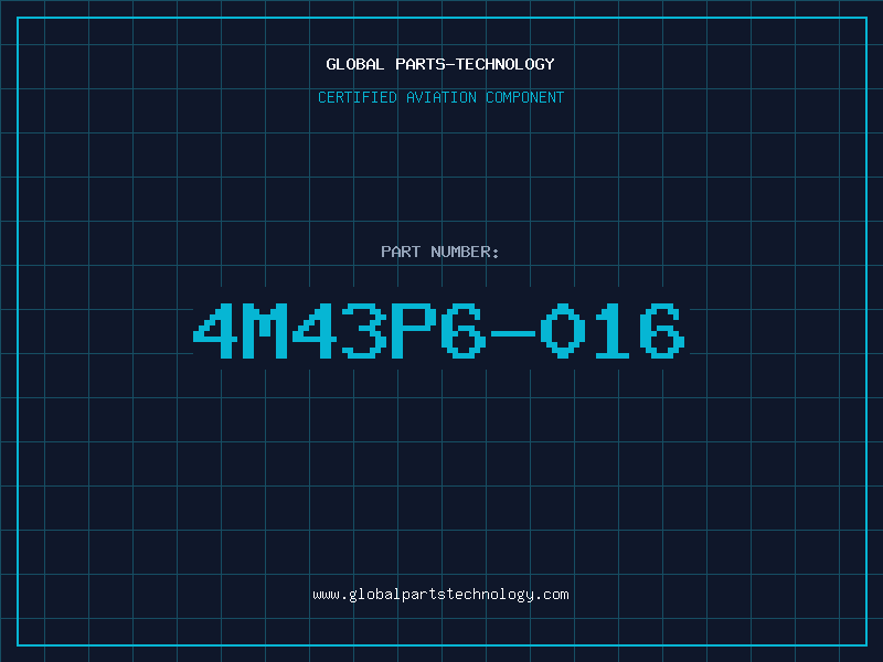 Aviation Part 4M43P6-016