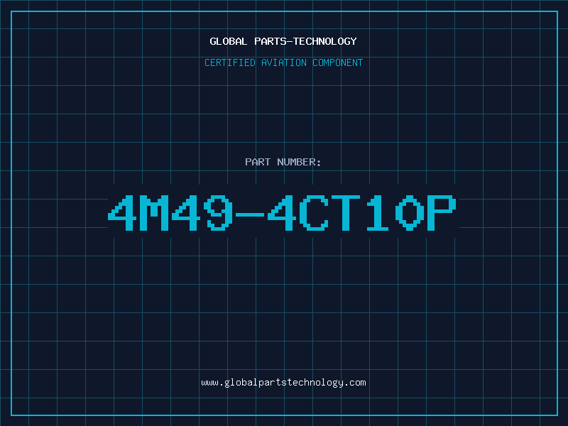 Aviation Part 4M49-4CT10P