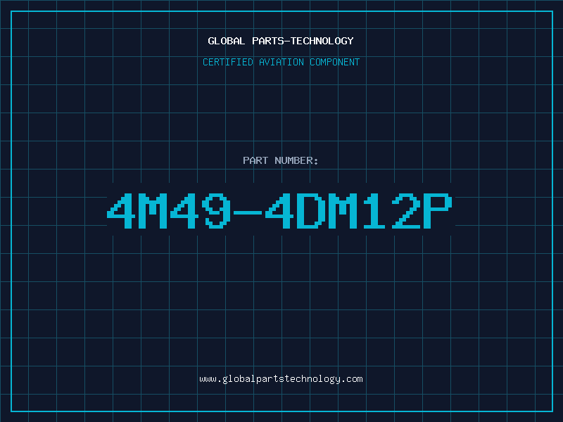 Aviation Part 4M49-4DM12P