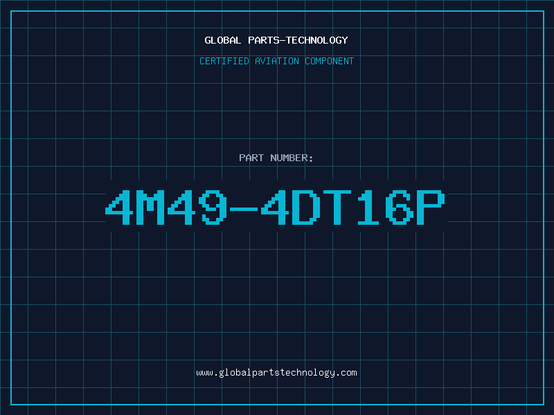 Aviation Part 4M49-4DT16P