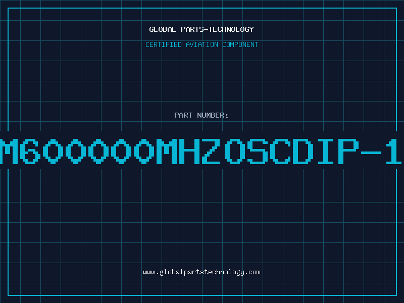 Aviation Part 4M600000MHZOSCDIP-14