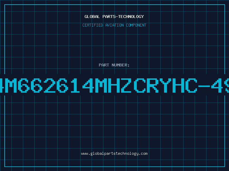 Aviation Part 4M662614MHZCRYHC-49