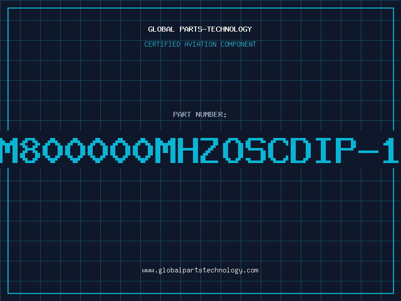 Aviation Part 4M800000MHZOSCDIP-14