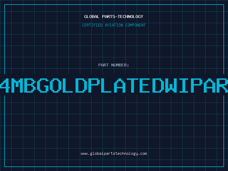 Aviation Part 4MBGOLDPLATEDWIPAR