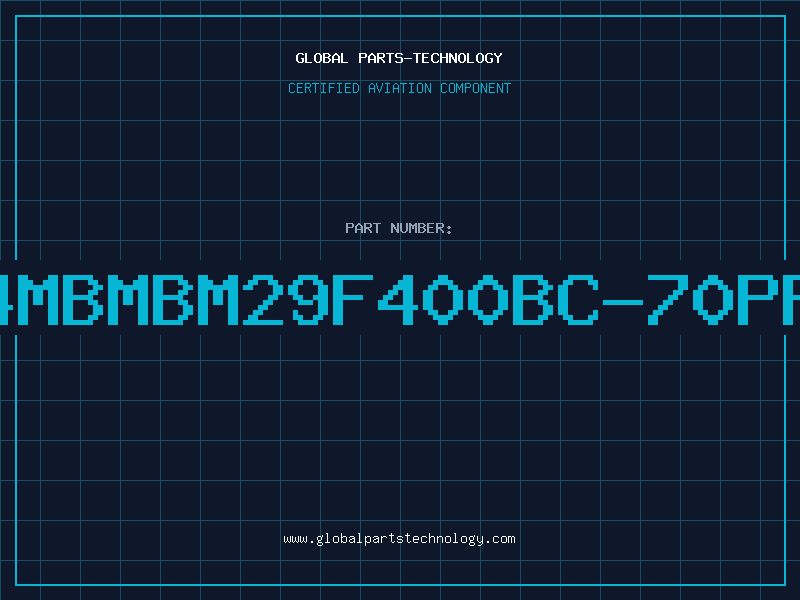Aviation Part 4MBMBM29F400BC-70PF