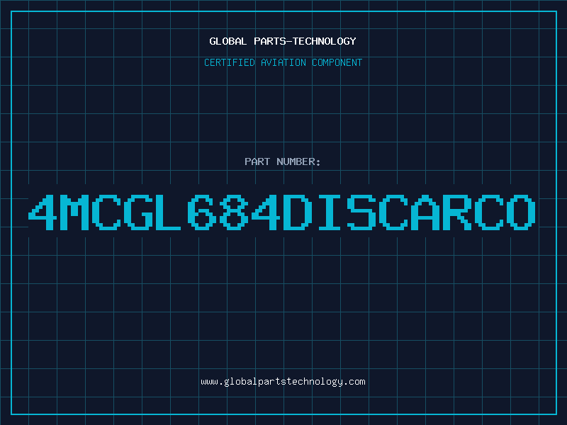 Aviation Part 4MCGL684DISCARCO