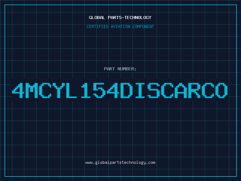 Aviation Part 4MCYL154DISCARCO