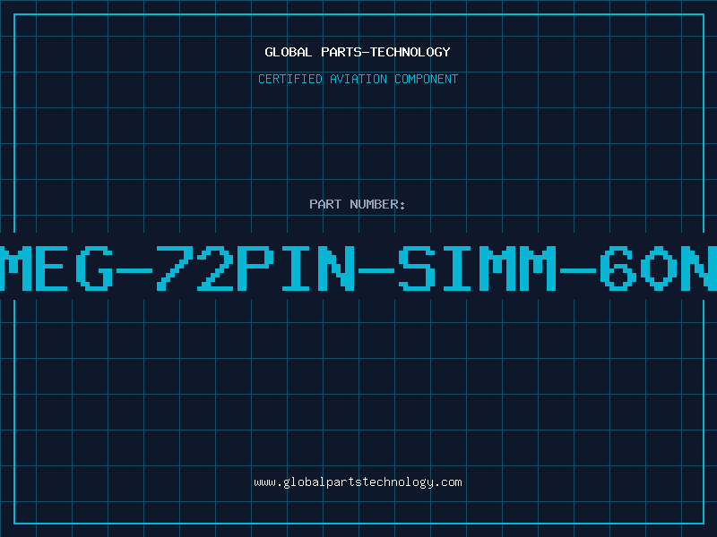 Aviation Part 4MEG-72PIN-SIMM-60NS
