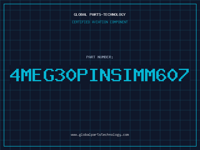 Aviation Part 4MEG30PINSIMM607