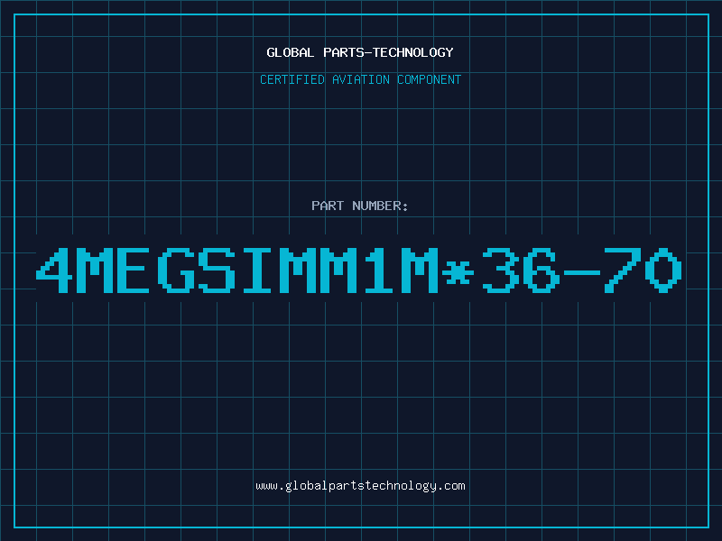 Aviation Part 4MEGSIMM1M*36-70