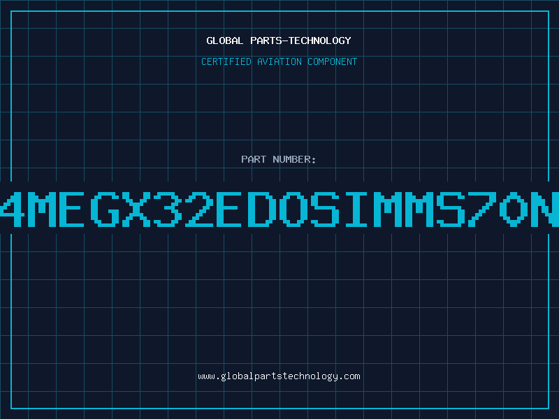 Aviation Part 4MEGX32EDOSIMMS70N