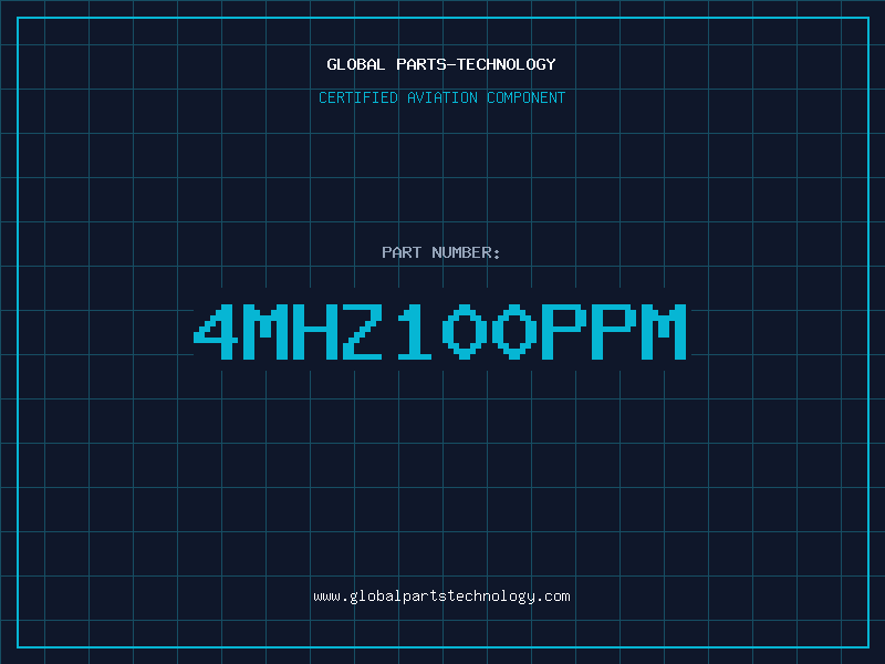 Aviation Part 4MHZ100PPM